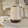 MAESTRO Feel- MR042 Beige Electric Kettle 1.7 L Beige, Brown 2200 W - (MR-042-BEIGE)