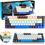Media Tech Mechanical Keyboard 60% Red Core MX60 - (MT1259)