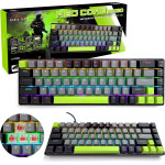 Media Tech Mechanical Keyboard 60% Red Core MX60 - (MT1260)