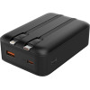 Powertech Power Bank �� ������� & �����, 20000mah, 22.5W, ����� - (PT-1504)