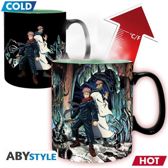 Abysse: Jujutsu Kaisen - Itadori & Sukuna Heat Change Mug (460ml) (ABYMUGA511)