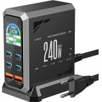 BlitzWolf ��������� ������� 2xUSB-A, 4xUSB-C, PD, 240W. - (BW-S31)