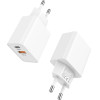 iNOS ��������� �������� ������� �������� �� ����� ����� Usb A & Usb C Pd Qc 3.0 20W ����� - (A122, INOSCH-73661, INOSNS-73661)