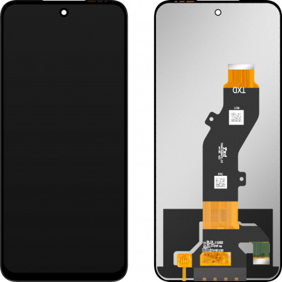 MP Lcd Display Module For Tecno Pop 9 / Pop 9 4G / Pova 6 Neo 5G / Spark 30C / Spark 30C 5G, w/o Frame, Aftermarket, Black
