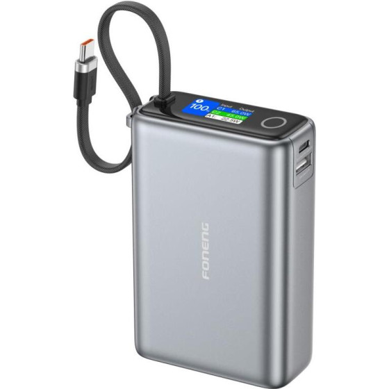 Foneng ��������� ������� 65W 20000mAh �� 3 ����� & ������� ����� ������ ���� - (PX132)