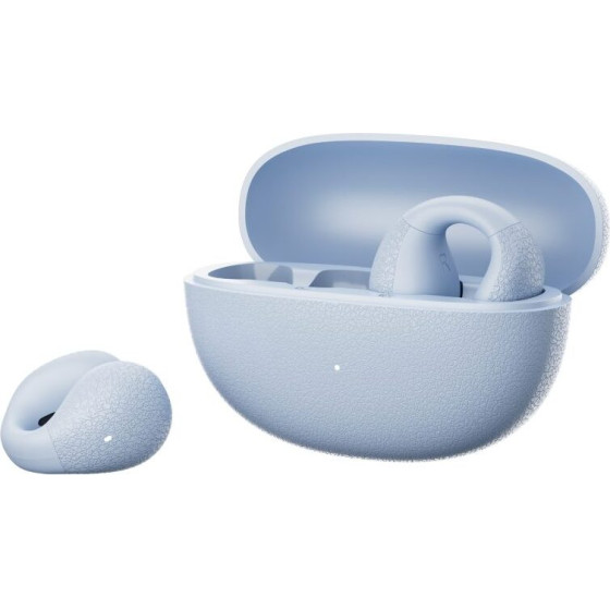 QCY Crossky C10 Blue Open Ear Tpu Earclip, IPX5 Call Noise Reduction Bt 5.4 Earbuds 30h - (QCY-CT01 Blue)