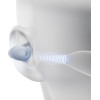 QCY Crossky C10 Blue Open Ear Tpu Earclip, IPX5 Call Noise Reduction Bt 5.4 Earbuds 30h - (QCY-CT01 Blue)