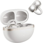 QCY Crossky C50 White (CT06) Open Ear Earclip, Bt 6.0, IPX5 waterproof, 35h - (QCY-CT06 White)
