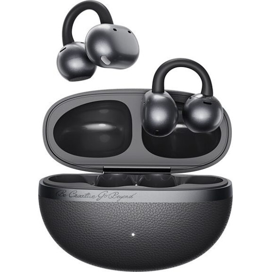 QCY Crossky C50 Grey (CT06) Open Ear Earclip, Bt 6.0, IPX5 waterproof, 35h Gray - (QCY-CT06 Grey)