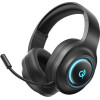 QCY Heroad V200 Wireless Quad Black - Bluetooth & Wifi & USB-A & USB-C Rgb Gaming Headset PS4/PS5/Pc - (QCY-H4GM Quad Black)