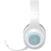 QCY Heroad V200 Wireless Quad White - Bluetooth & Wifi & USB-A & USB-C Rgb Gaming Headset PS4/PS5/Pc - (QCY-H4GM Quad White)