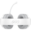 QCY Heroad V200 Wireless Quad White - Bluetooth & Wifi & USB-A & USB-C Rgb Gaming Headset PS4/PS5/Pc - (QCY-H4GM Quad White)