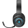 QCY V200 Pro Usb Black - Wired Rgb Gaming Headset PS4/PS5/Pc - (QCY-H4GM Black)