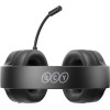 QCY V200 Pro Usb Black - Wired Rgb Gaming Headset PS4/PS5/Pc - (QCY-H4GM Black)