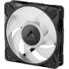Arctic P12 Pro A-Rgb - 3 Pack Black Reverse - Pwm 120mm Case Fan Value Pack - Max 3000 Rpm - (ACFAN00333A)