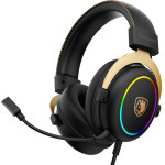 Sades Gaming Headset Alchemist, Usb �������, 50mm, V7.1 surround, ENC, RGB, multi-platform, ����� - (SA-913)