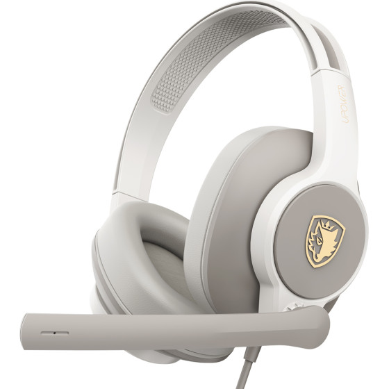 Sades Gaming Headset UPOWER, 3.5mm �������, 40mm, ���� - (SA-703-GR)