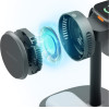 ENERGEA Charging Station Magarctic Stand 4in1 Qi2 With Cooling And Cable Graphite - (MAG-ARCSTD-GUN)