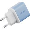 ENERGEA Wall Charger Bazic Goport Velox Kit USB-C/USB-A Gan 35W With Cable Blue - (CHR-GPVLX-EU-BLU)