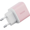 ENERGEA Wall Charger Bazic Goport Velox Kit USB-C/USB-A Gan 35W With Cable Pink - (CHR-GPVLX-EU-PNK)