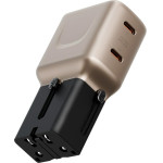 ENERGEA Wall Charger Travelgo Adapter 45 2xUSB-C 45W gold-Black - (TGA-45-GLD)