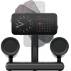 ENERGEA Wireless Charger Magaudio Stand 2in1 Qi2 With Stereo Speaker Graphite - (MAG-STAND-GUN)