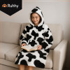 Ruhhy XXL Sweatshirt - Black and White Blanket 26538 - (18567-0)