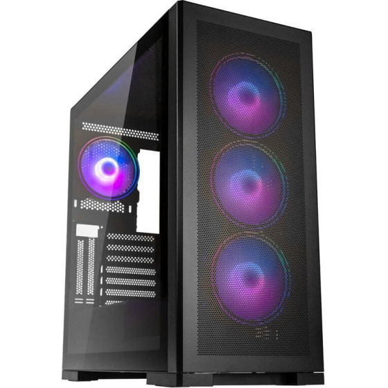 Kolink Unity Meshbay Argb Midi Atx Tower Case - 400mm Clearance (4 pre-Installed Fans & controller) - (PGW-CH-KOL-120)