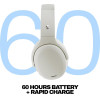 Skullcandy (S6CAW-S951) Crusher Anc 2 , Wireless With Active Noise Canceling Headphones (BONE/ORANGE)
