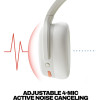 Skullcandy (S6CAW-S951) Crusher Anc 2 , Wireless With Active Noise Canceling Headphones (BONE/ORANGE)