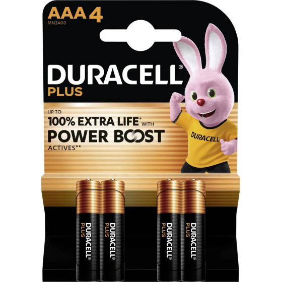 Duracell ��������� Plus Boost MN2400 Aaa BL4