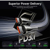 Vention Cable - USB2.0 Type-C To Type-C - 5A Fast Charging, 240W, PD3.1, 1.2m - (CTYBAV)