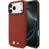 BMW M Fw Metal Logo Magsafe Case For Iphone 17 Pro Max Red - (BMHMP17X25PFWSMR)