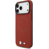 BMW M Fw Metal Logo Magsafe Case For Iphone 17 Pro Max Red - (BMHMP17X25PFWSMR)