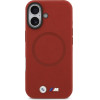 BMW M Fw Metal Logo Magsafe Case For Iphone 17 Red - (BMHMP17S25PFWSMR)