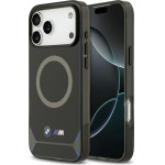 BMW M Iml Metal Buttons & Logo Magsafe Case For Iphone 17 Pro Max Blue - (BMHMP17X25HFGCKB)