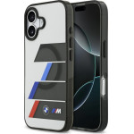 BMW M Iml Metal Buttons Tricolor Lines Magsafe Case For Iphone 17 Anthracite - (BMHMP17S25HTTRIA)