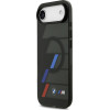 BMW M Iml Metal Buttons Tricolor Lines Magsafe Case For Iphone Air Black - (BMHMP17M25HTTRIK)