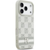 DKNY Etui Checkered With Printed Stripes Do Iphone 17 Pro Bezowy - (DKHCP17LPCPTSSE)