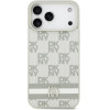 DKNY Etui Checkered With Printed Stripes Do Iphone 17 Pro Max Bezowy - (DKHCP17XPCPTSSE)