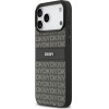 DKNY Etui Repeat Texture Pattern With Tonal Stripe Do Iphone 17 Pro Max Czarny - (DKHCP17XPRTHSLK)