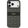 DKNY Etui Repeat Texture Pattern With Tonal Stripe Do Iphone 17 Pro Max Czarny - (DKHCP17XPRTHSLK)