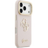 Guess Grained Big 4G & Stand Camera Case For Iphone 17 Pro Pink - (GUHCP17LPCS4GSP)