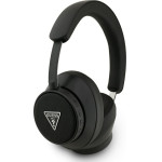 Guess Over-Ear Headphones Bluetooth Enc Saffiano Triangle Logo Black - (GUBHC15PGMRTRK)