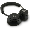 Guess Over-Ear Headphones Bluetooth Enc Saffiano Triangle Logo Black - (GUBHC15PGMRTRK)