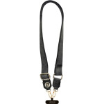 Guess Universal Cbdy 4G Tether Patch Strass Metal Logo Black - (GUUCNP4DGMK)