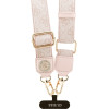 Guess Universal Cbdy 4G Tether Patch Strass Metal Logo Pink - (GUUCNP4DGMP)