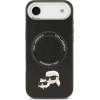 Karl Lagerfeld Karl & Choupette Pins Magsafe Case For Iphone Air Black - (KLHMP17MPSMLRKCK)