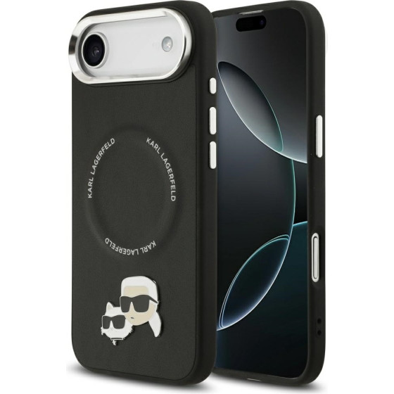 Karl Lagerfeld Karl & Choupette Pins Magsafe Case For Iphone Air Black - (KLHMP17MPSMLRKCK)
