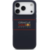 Red Bull Silicone Horizontal Centered Logo Magsafe Case For Iphone 17 Pro Max Navy Blue - (RBHMP17X24SIHSRV)